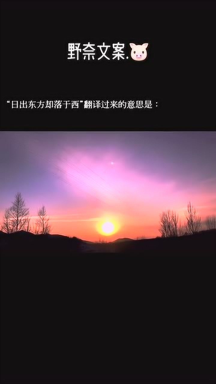 文案日出自己的努力_文案日出伤感_关于日出的文案